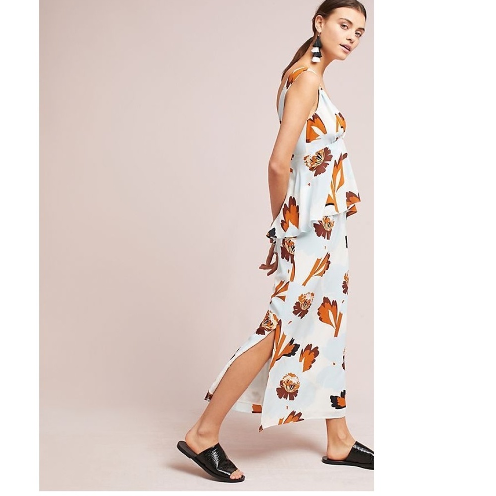 Anthropologie Pamela Silk Dress - Picture 2 of 7